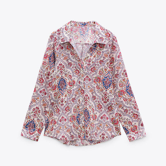 Printed Cotton Shirt