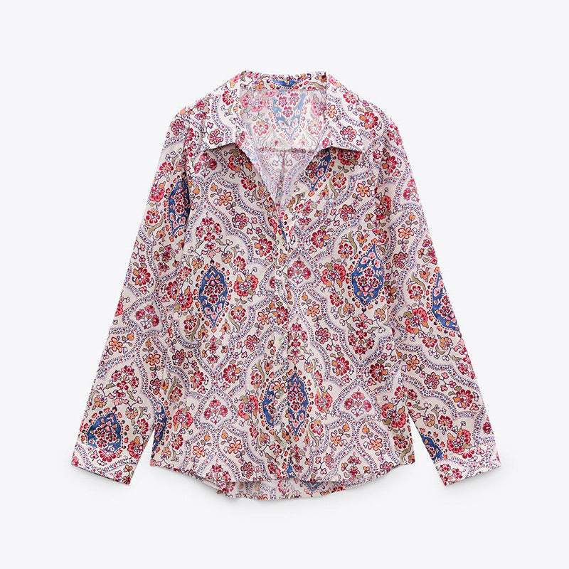 Printed Cotton Shirt