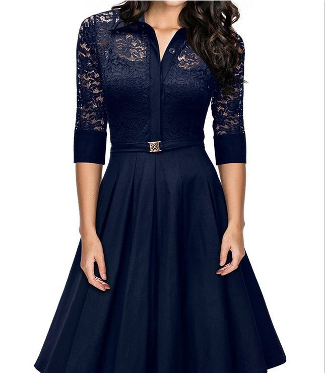 Women's New Dress Lace Skirt