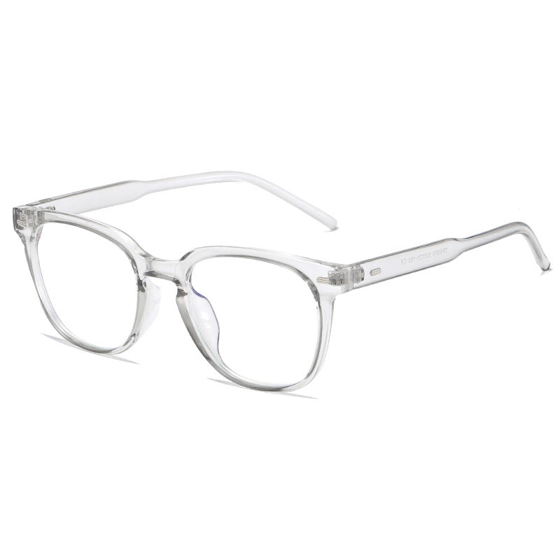 TR90 Square Glasses Women's Tide Anti Blue Light