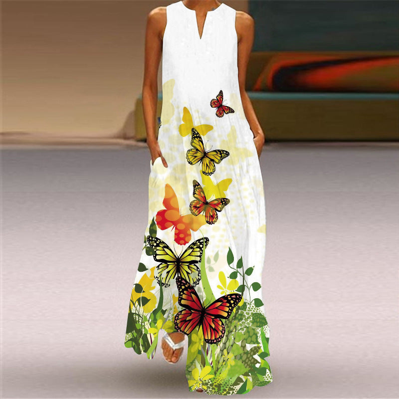 New Women's Printed Fashion Dress