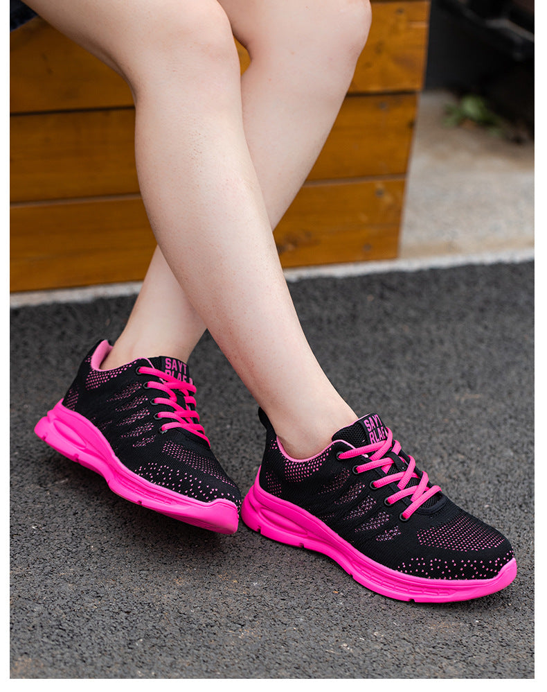 Women's Labor Protection Shoes Steel Bag Anti-smashing And Anti-penetration Lightweight Soft Sole Work Shoes