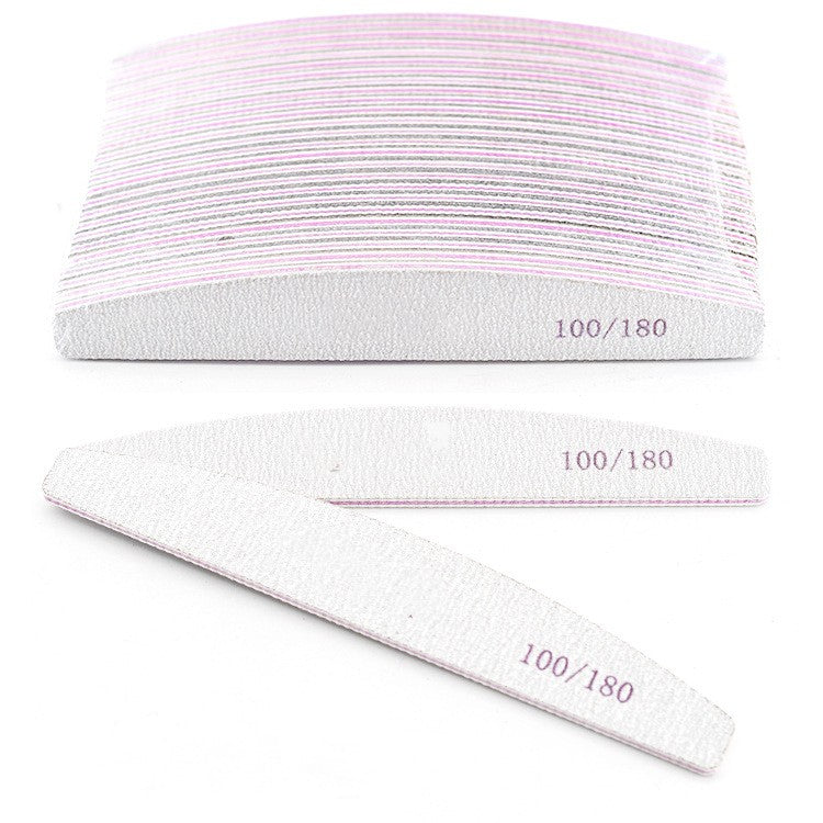 Nail File Gray Double Sided Polishing Strip True Nail Trimming Tool