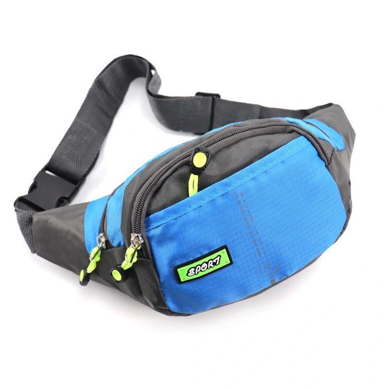 Men And Women Large Capacity Nylon Waterproof Waist Bag