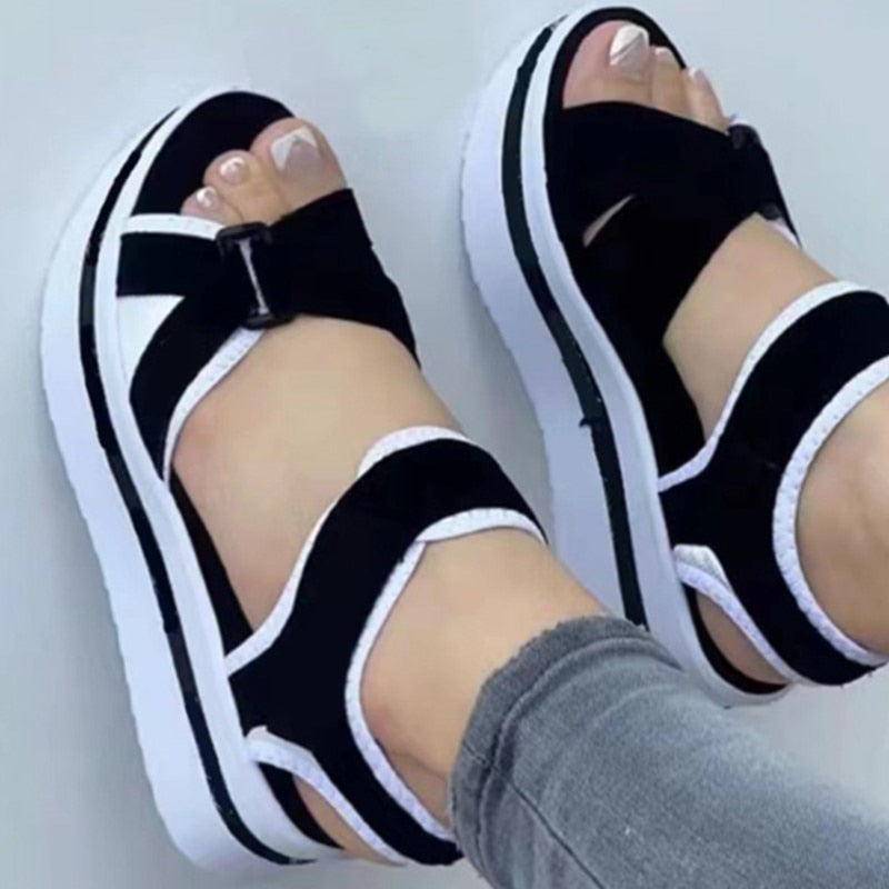 Women's Sandals Summer 2023 Fashion Comfortable Party Sandals Soft Slip