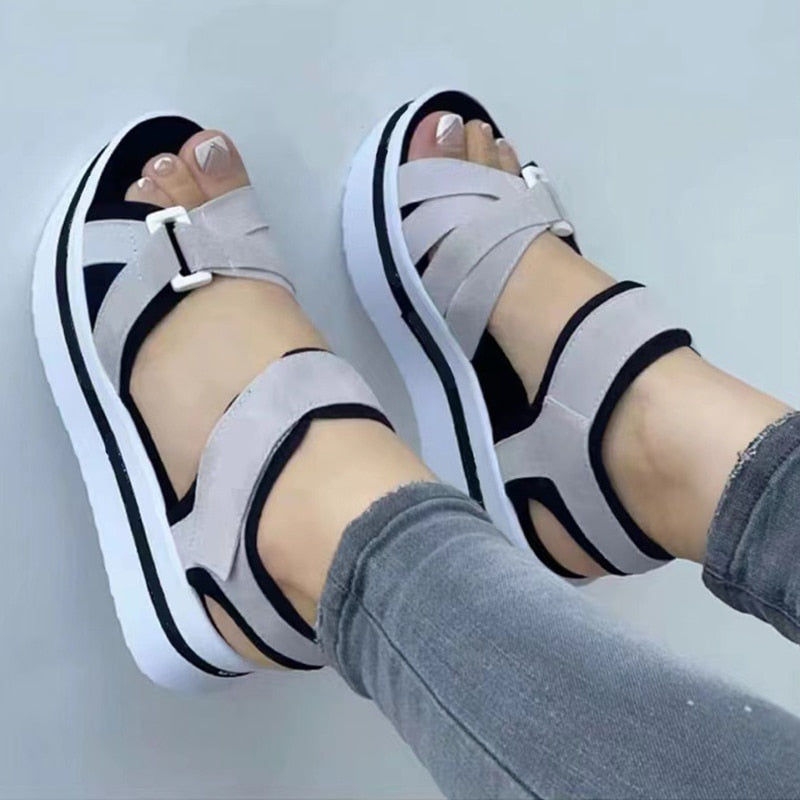 Women's Sandals Summer 2023 Fashion Comfortable Party Sandals Soft Slip