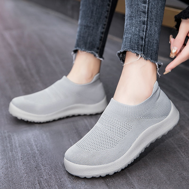 Women Casual Shoes Slip On Nurse Shoes Soft Sneakers Designer Shoes