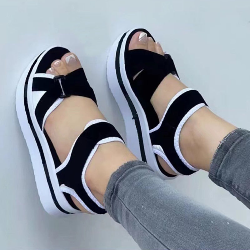 Women's Sandals Summer 2023 Fashion Comfortable Party Sandals Soft Slip