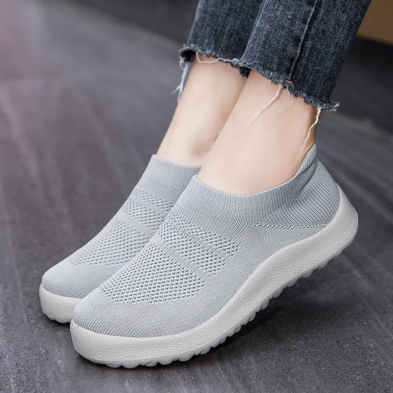 Women Casual Shoes Slip On Nurse Shoes Soft Sneakers Designer Shoes