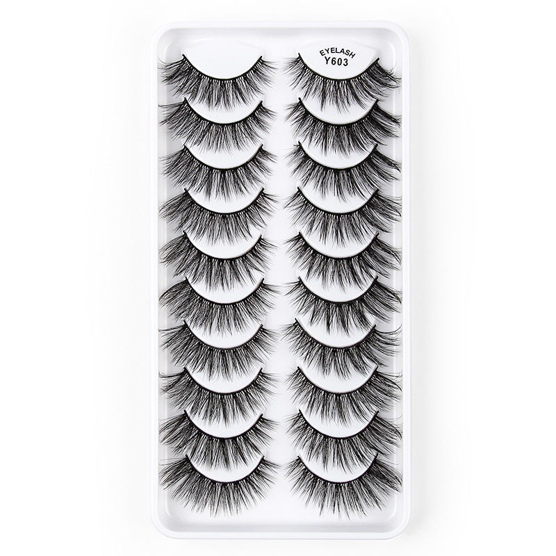 3D Cat Eye False Eyelashes Are Naturally Thick And Fluffy