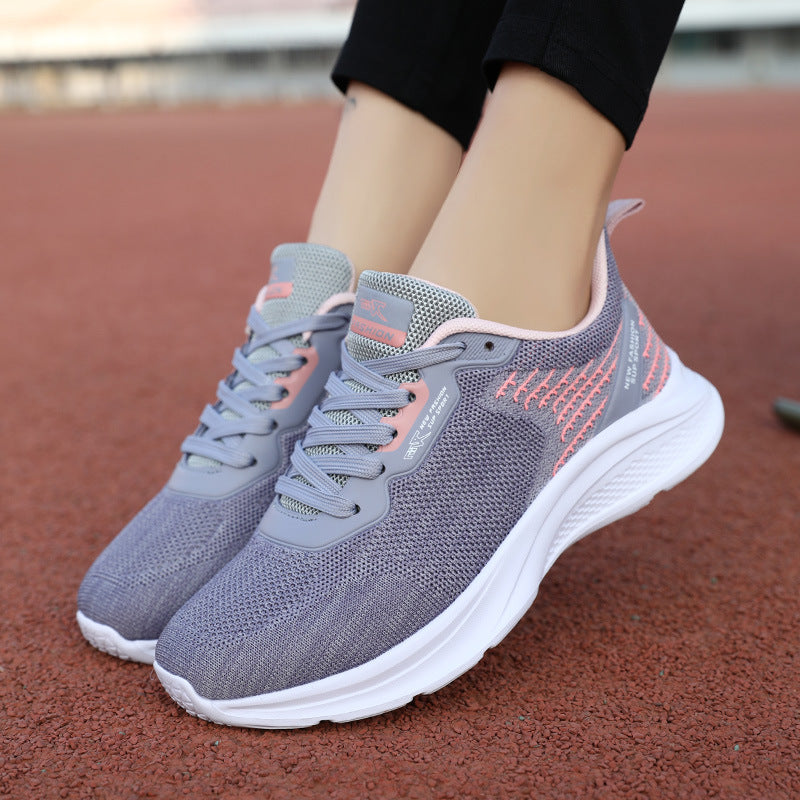 Versatile Breathable Lightweight Mesh Ladies Casual Shoes