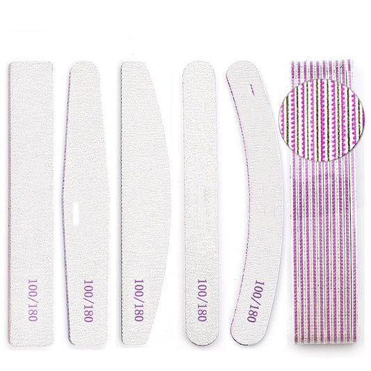Nail File Gray Double Sided Polishing Strip True Nail Trimming Tool