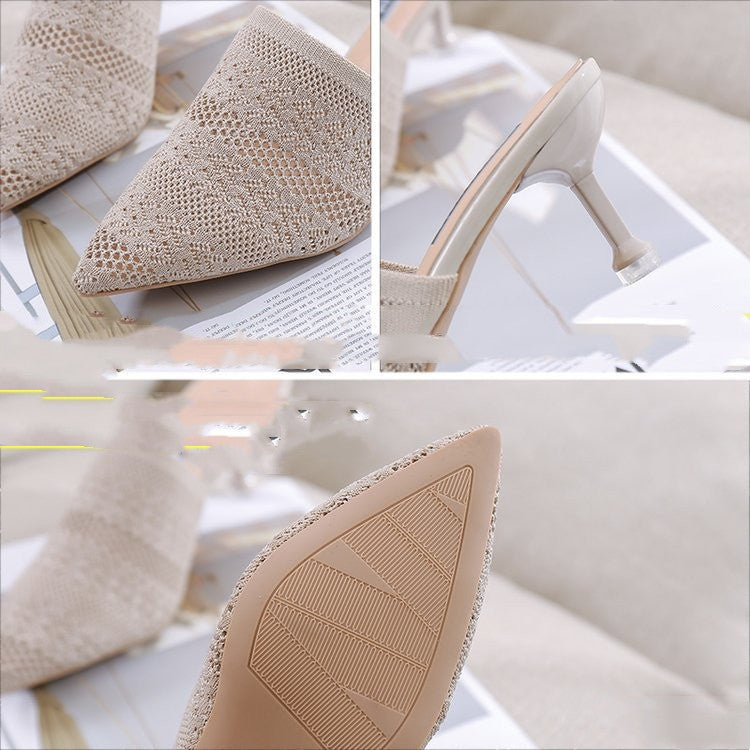 Fashion Summer Wear Stiletto Slippers