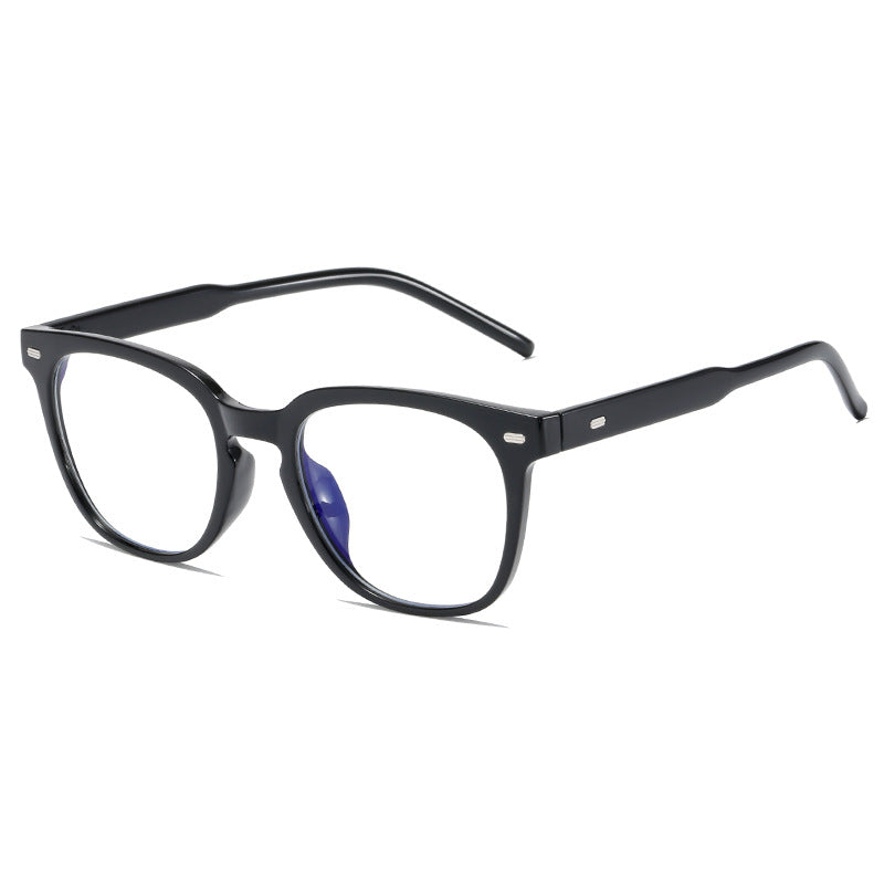 TR90 Square Glasses Women's Tide Anti Blue Light