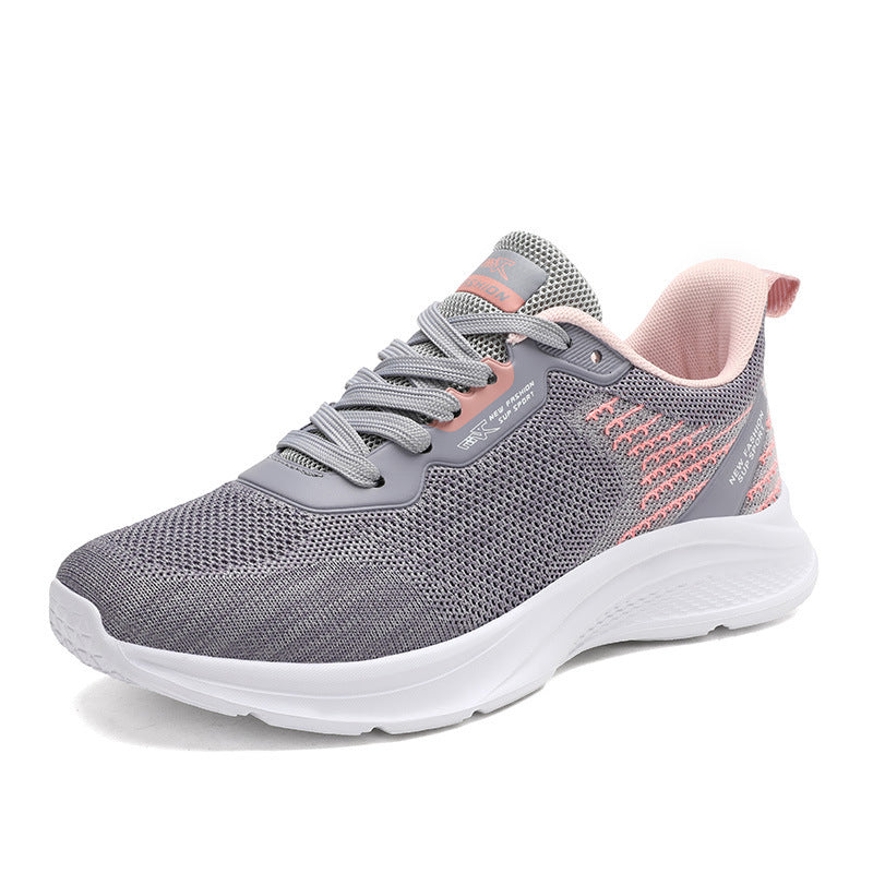 Versatile Breathable Lightweight Mesh Ladies Casual Shoes