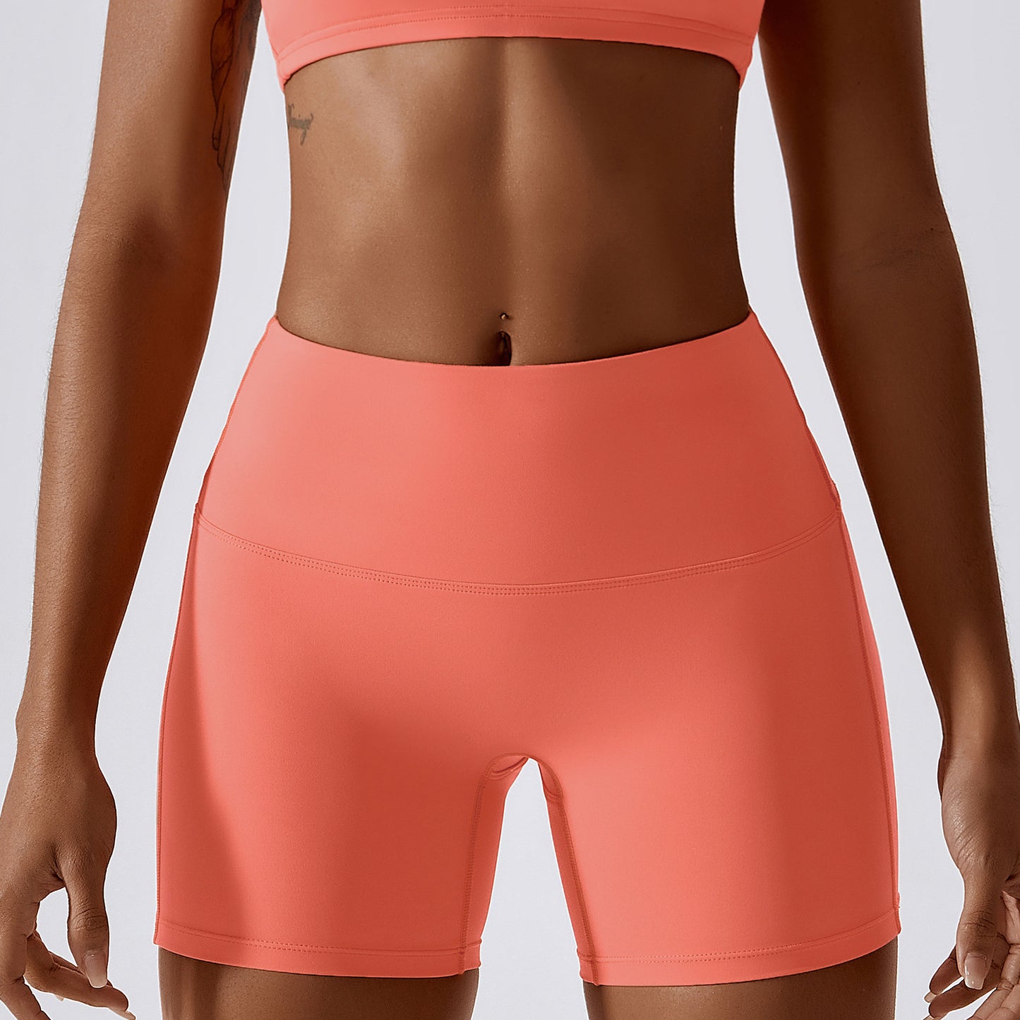Trendy Quick-Drying Yoga Shorts in Candy Colors