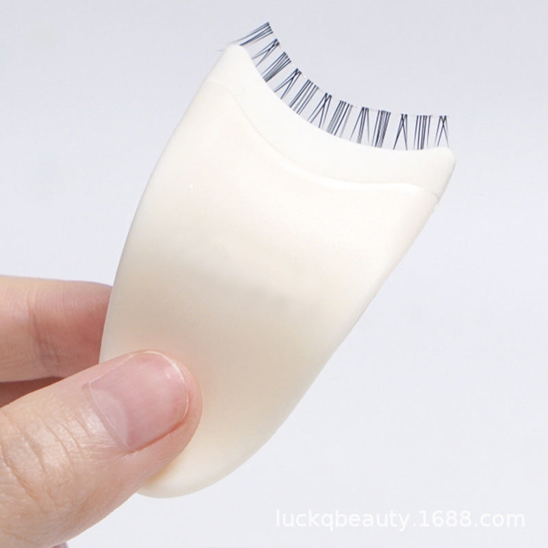 Mini False Eyelash Tweezer Tool Beauty Tool Plastic Eyelash Curler Stick False Eyelash Curler Eyelash Aid
