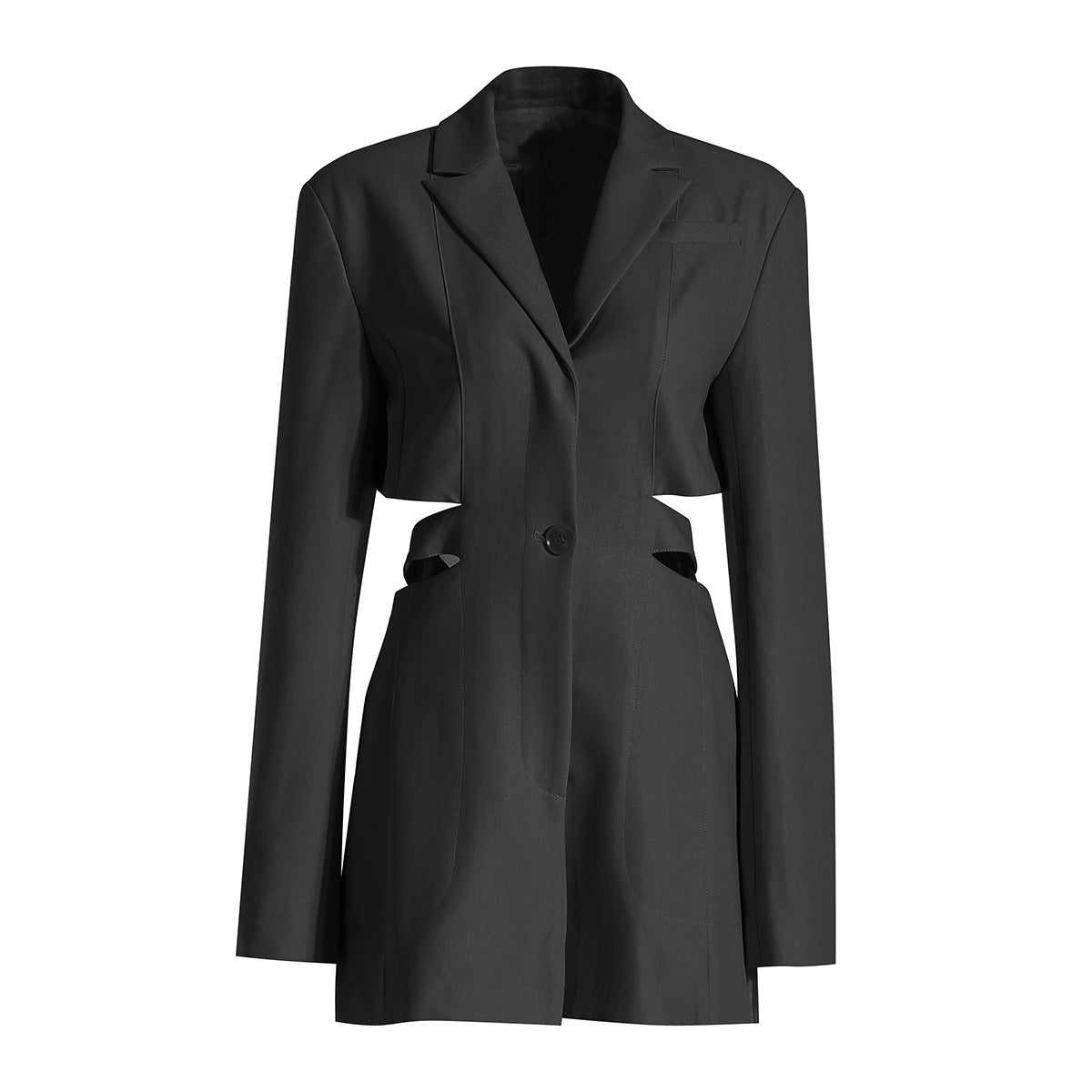 Women's Slim One-button Suit Dress