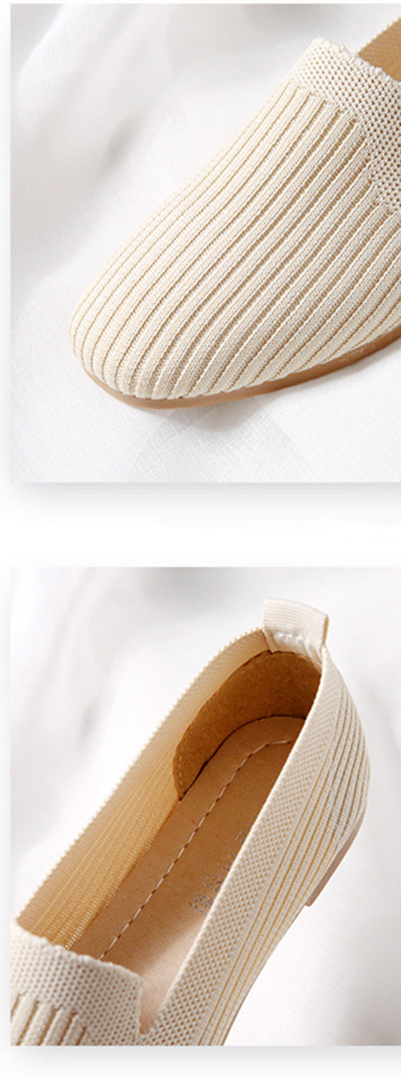 Women's Casual Lightweight Breathable Flat Shoes