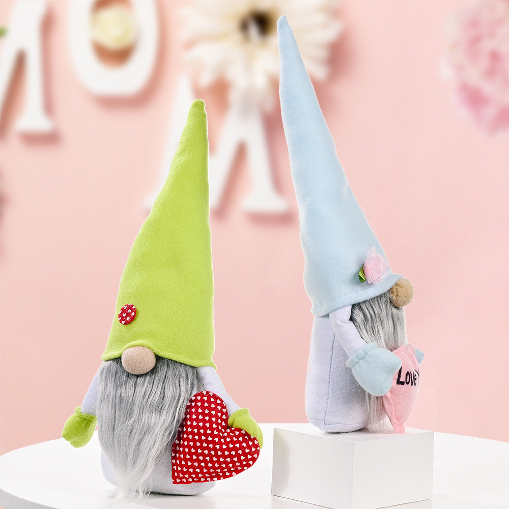 Mother's Day Rudolph Pointed Hat Doll